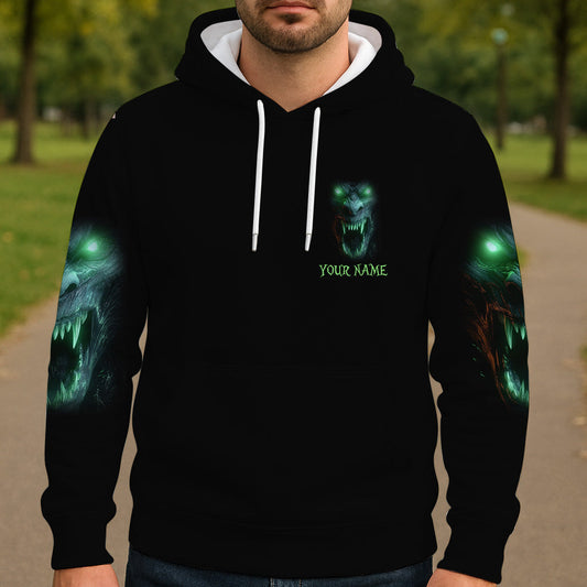 Leuchtender Totenkopf – Personalisiertes Totenkopf-Shirt