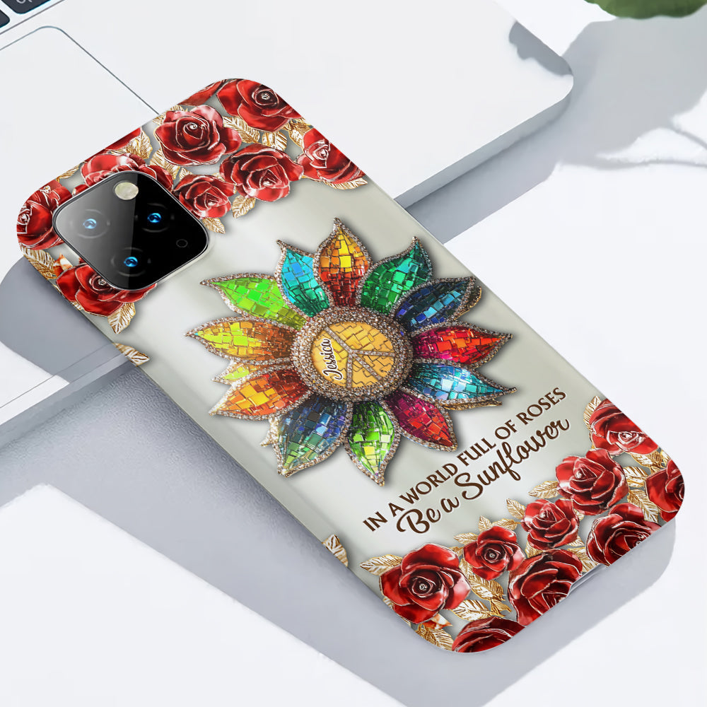 Hippie Soul – Personalisierte Handyhülle mit Hippie-Vollbilddruck