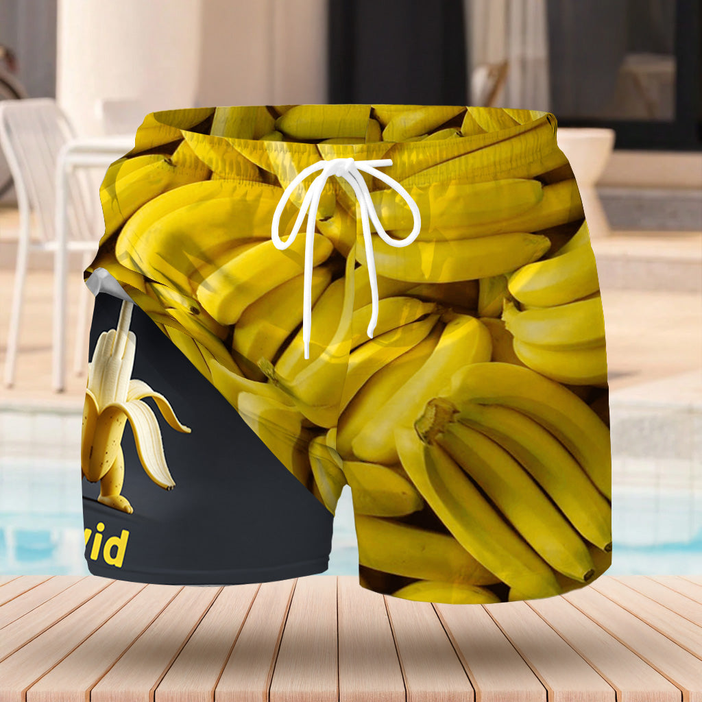 Sea Lover – Personalisierte Sea Lover Herren-Badehose mit Innenfutter