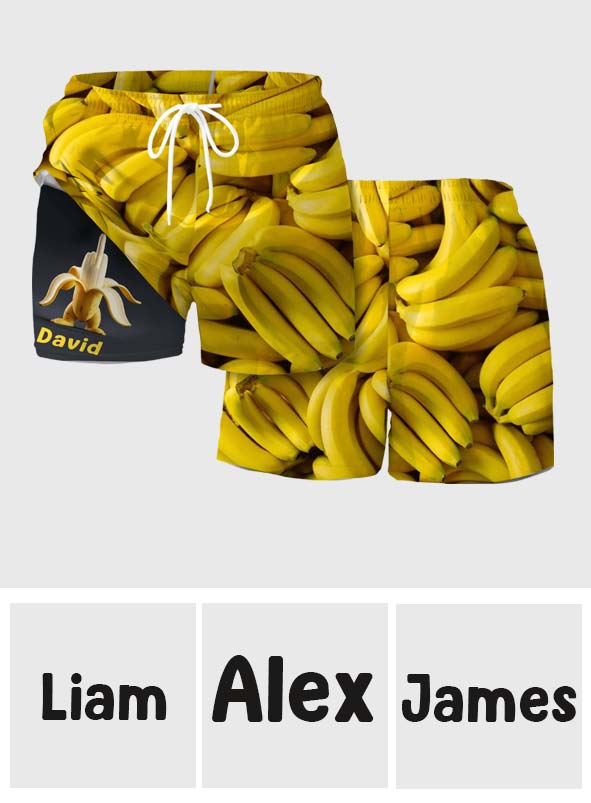 Sea Lover – Personalisierte Sea Lover Herren-Badehose mit Innenfutter