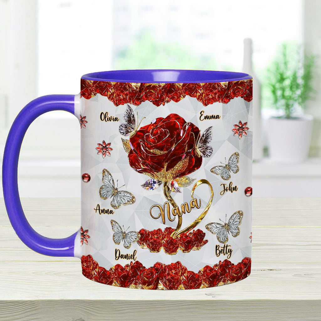 I Love You - Personalized Mother Accent Mug