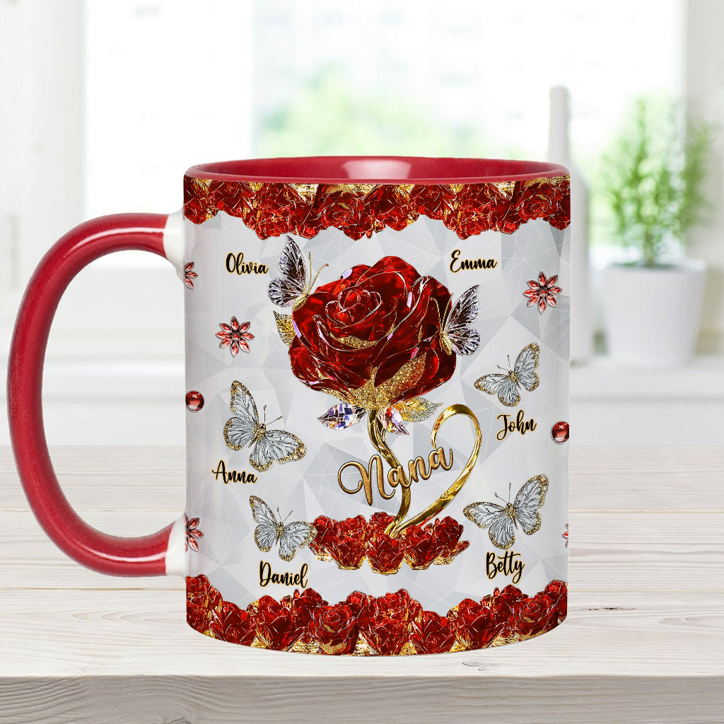 I Love You - Personalized Mother Accent Mug