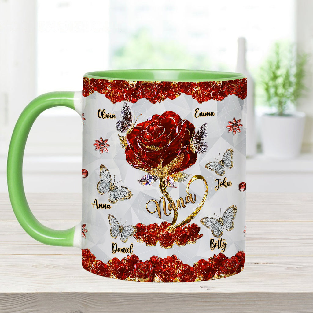 I Love You - Personalized Mother Accent Mug