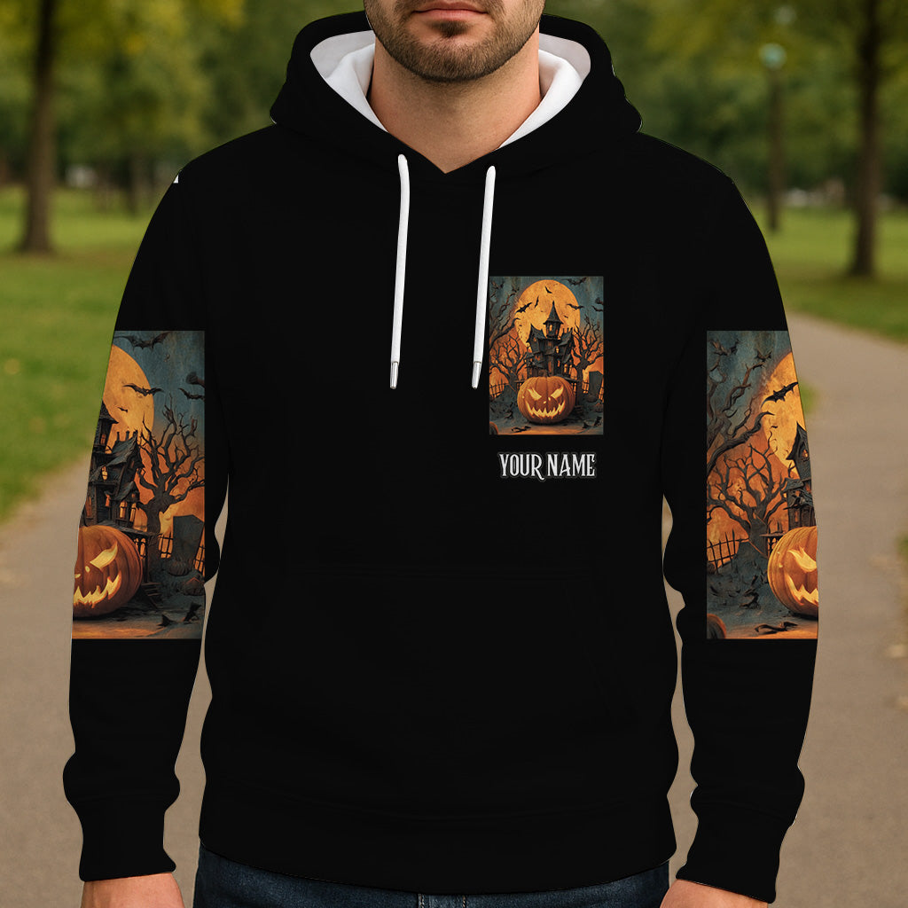 Halloween Castle - Personalized Halloween All Over Shirt