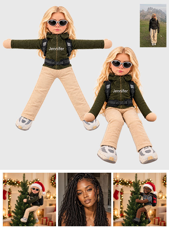 Hiking Expert - Personalized Hiking Posable Plush Doll