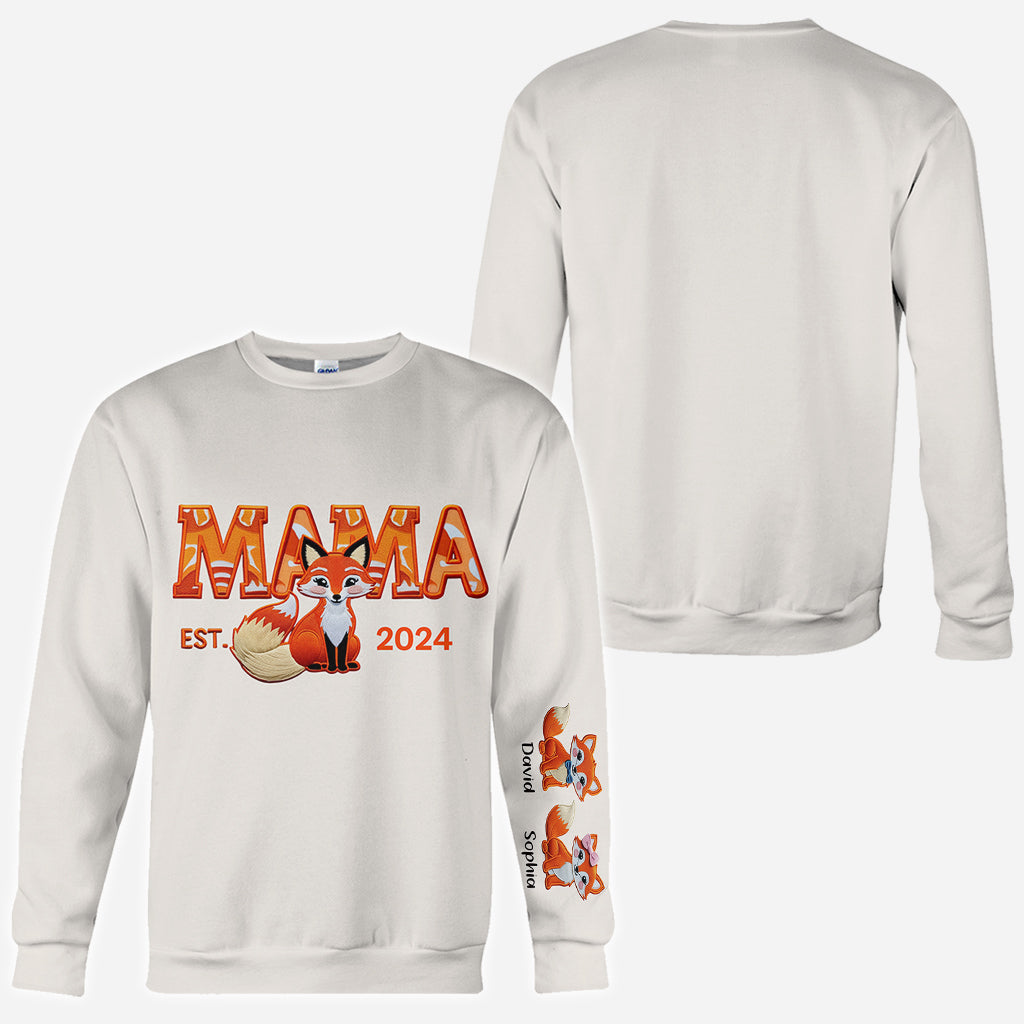 Mama Fox - Personalized Mother All Over Shirt