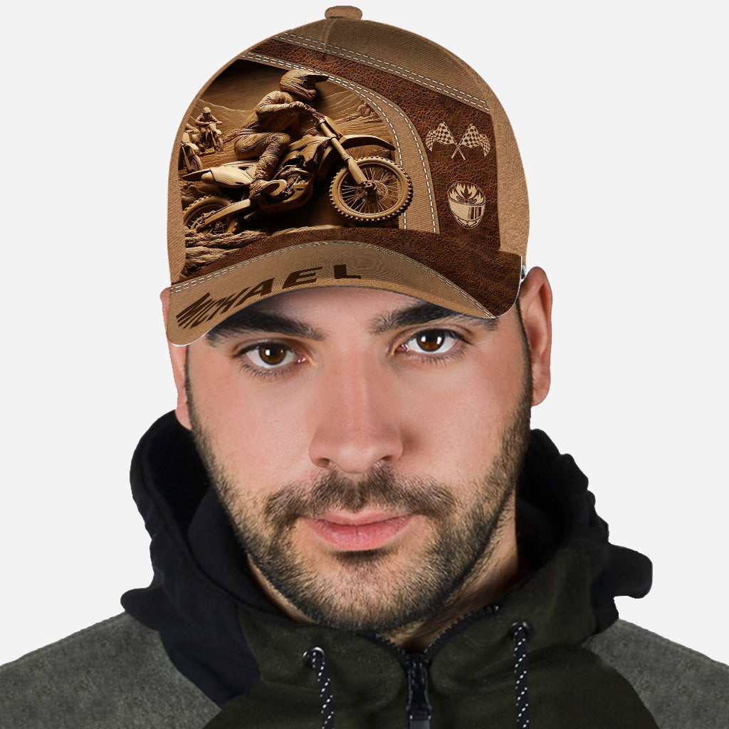 Dirt Brains - Personalized Dirt Bike Classic Cap