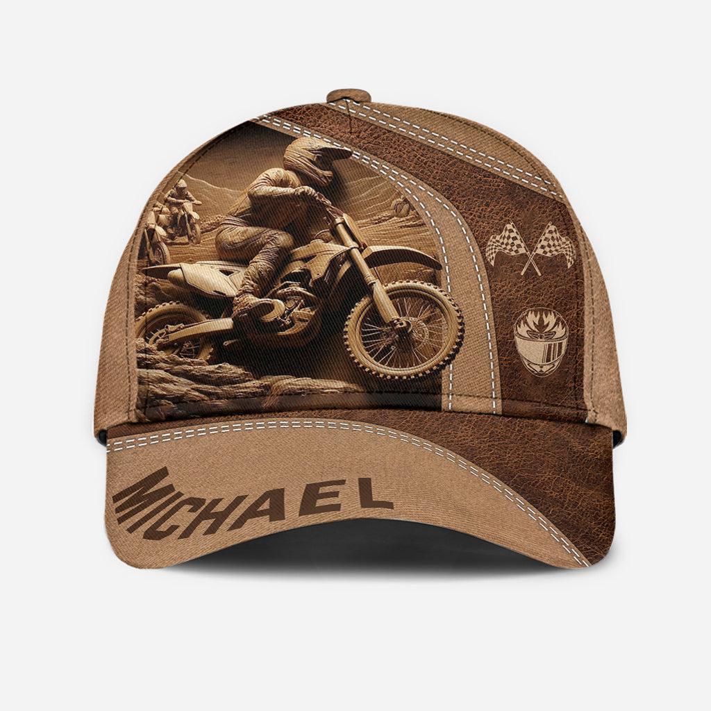 Dirt Brains - Personalized Dirt Bike Classic Cap