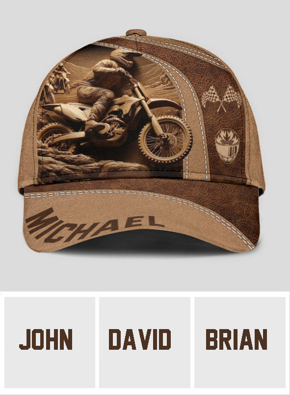 Dirt Brains - Personalized Dirt Bike Classic Cap