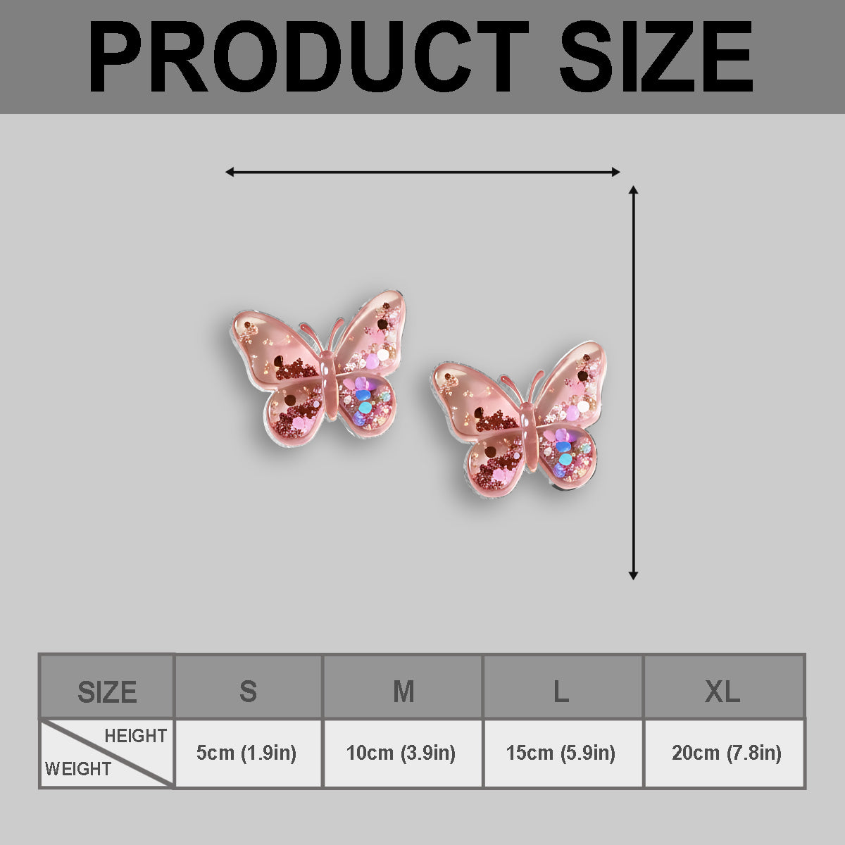 Schwester Schmetterling – Personalisierte Schwester-Taschenumarmungskarte