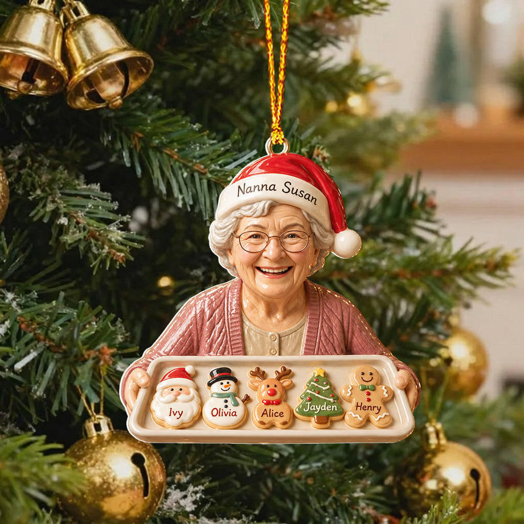 Cookie Tray - Personalized Baking Premium 3D Ornament