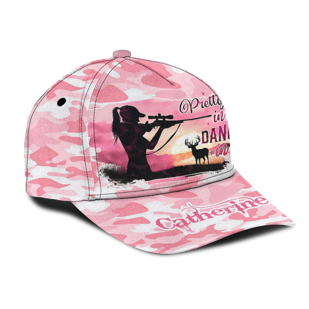 Pink Camo - Personalized Hunting Classic Cap