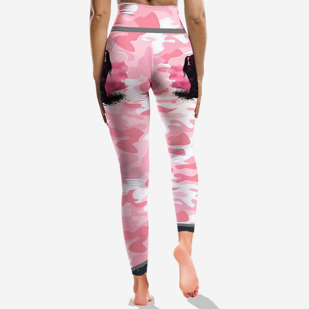 Pink Camo - Personalized Hunting Hoodie and Leggings