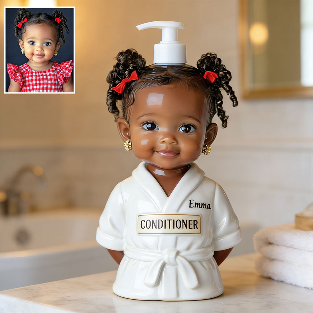 Bubble Bath Buddy - Personalisierter Pumpenspender für Kinder