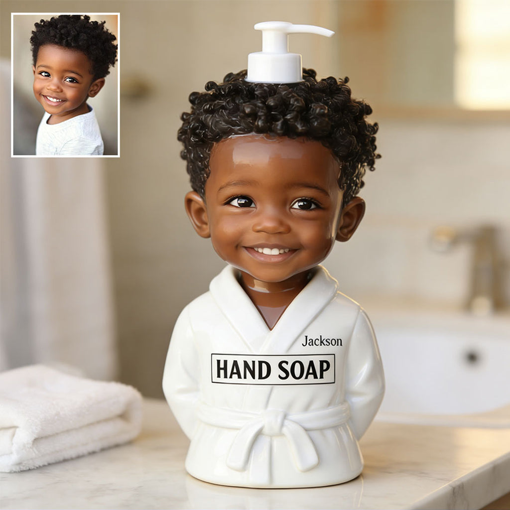 Bubble Bath Buddy - Personalisierter Pumpenspender für Kinder