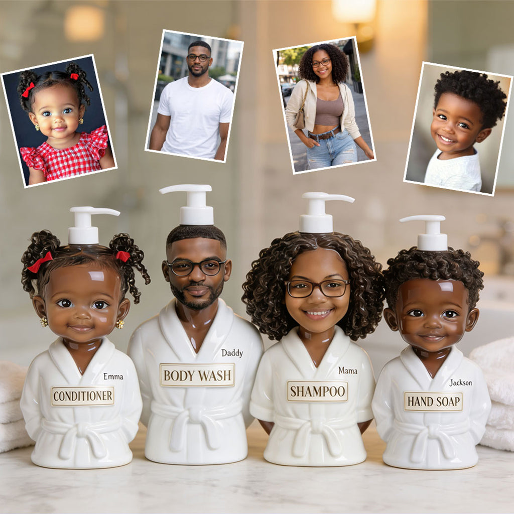 Bubble Bath Buddy - Personalisierter Pumpenspender für Kinder