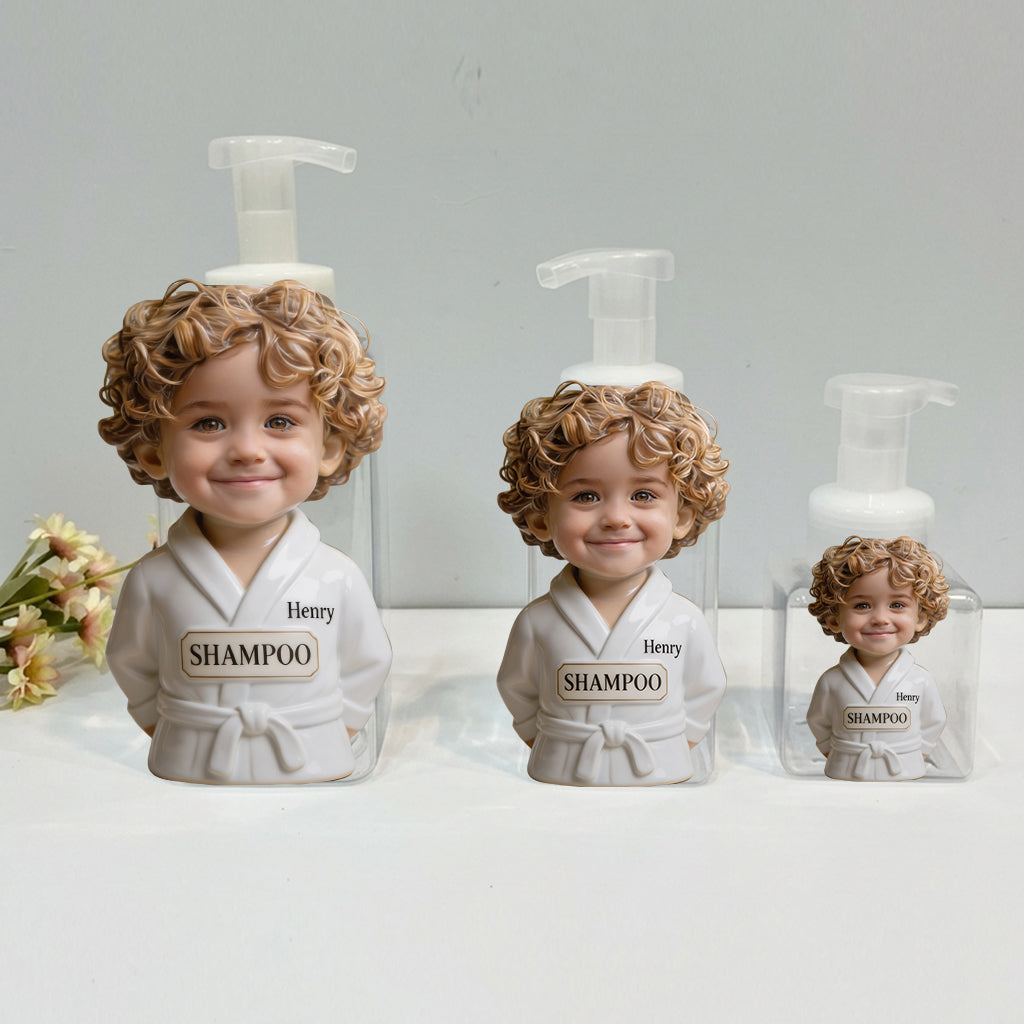 Bubble Bath Buddy - Personalisierter Pumpenspender für Kinder