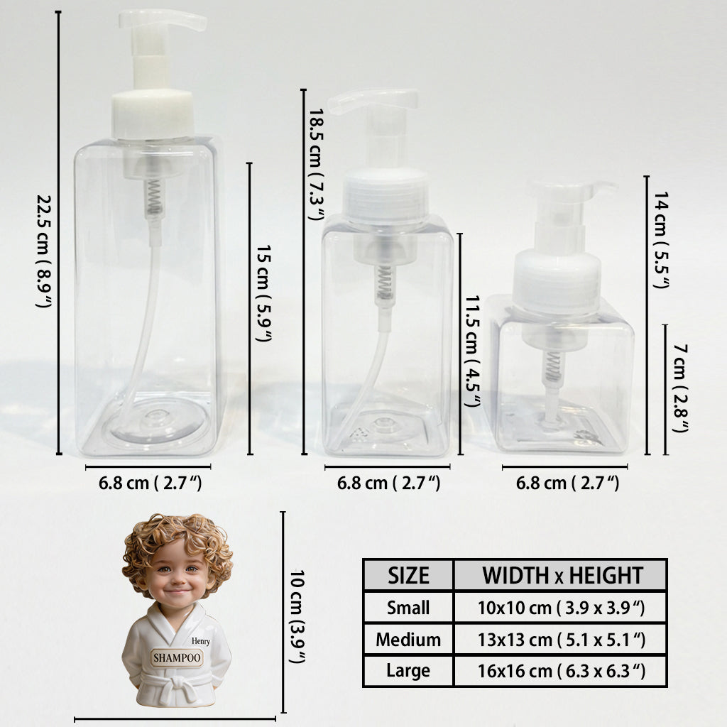 Bubble Bath Buddy - Personalisierter Pumpenspender für Kinder