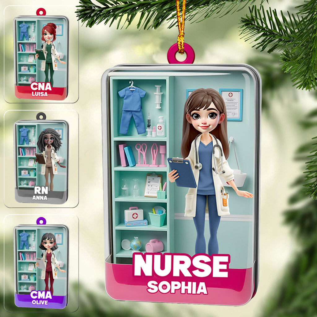 Liebe zum Krankenschwesterleben – Personalisierter Krankenschwester-Anhänger