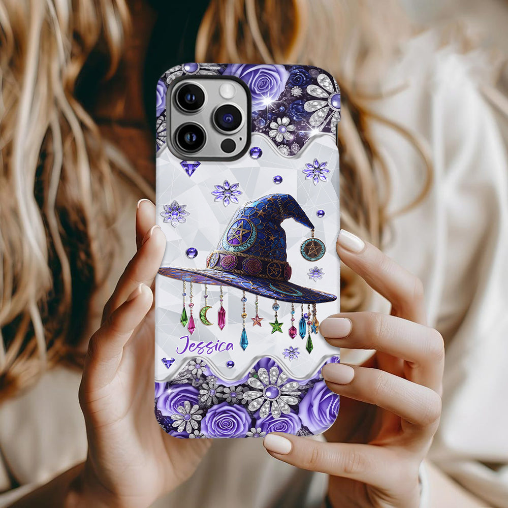 Beautiful Witch Hat - Personalized Witch Full Print Phone Case