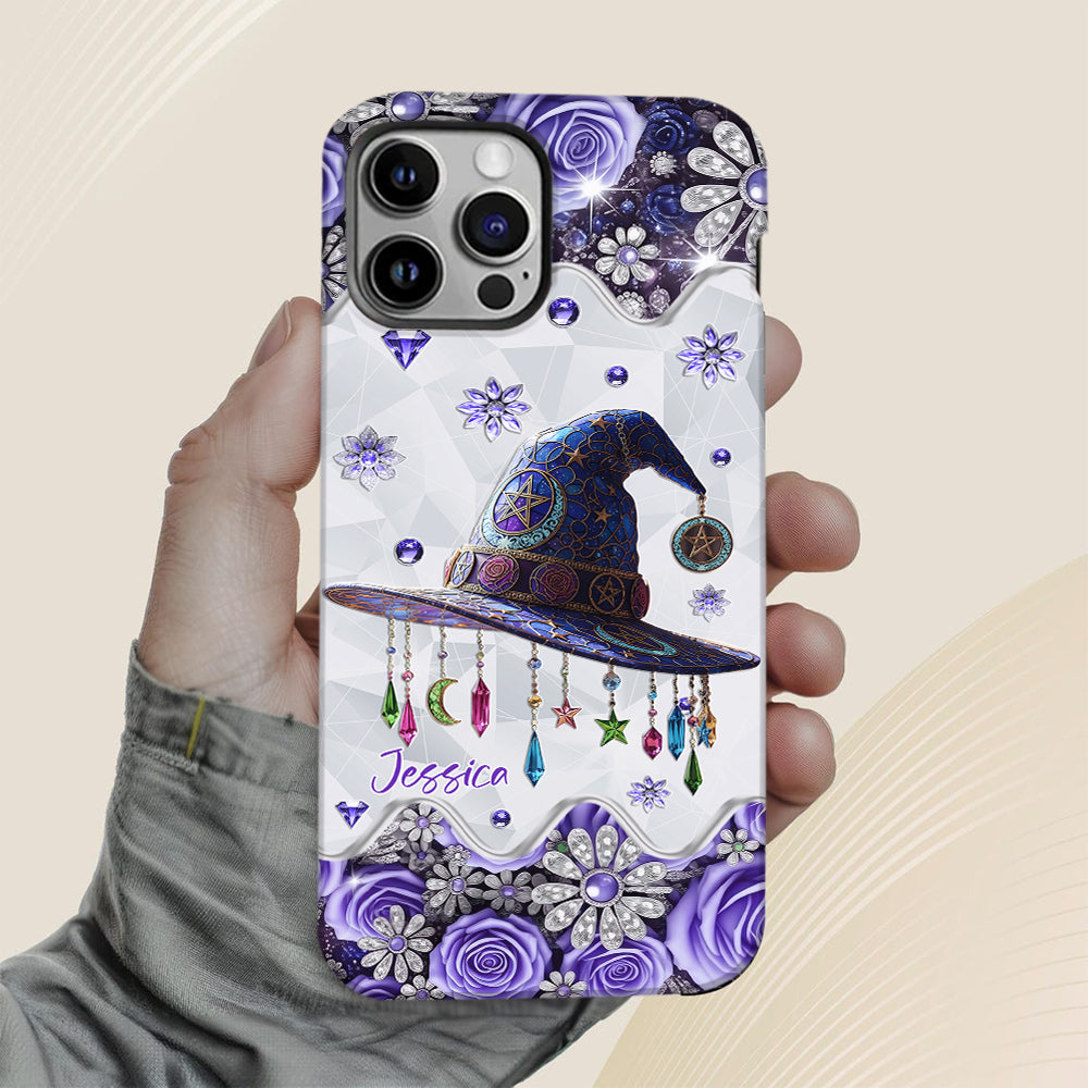 Beautiful Witch Hat - Personalized Witch Full Print Phone Case