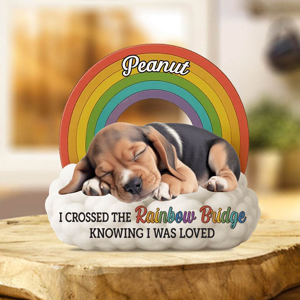 Custom Photo Forever In My Heart - Personalized Dog Custom Shaped Acrylic Plaque