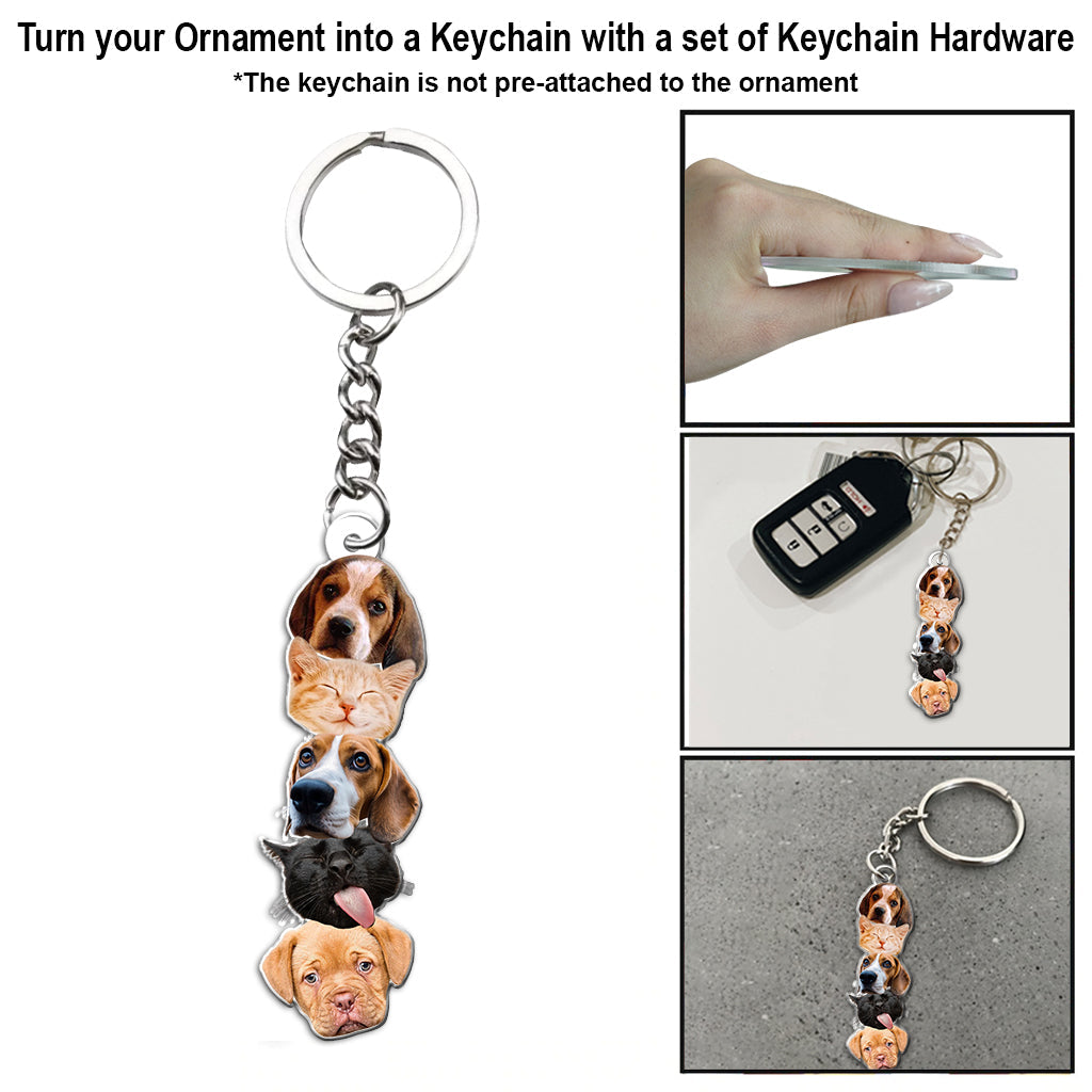 Merry Petmas - Personalized Dog Ornament