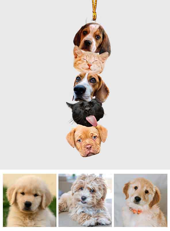 Merry Petmas - Personalized Dog Ornament