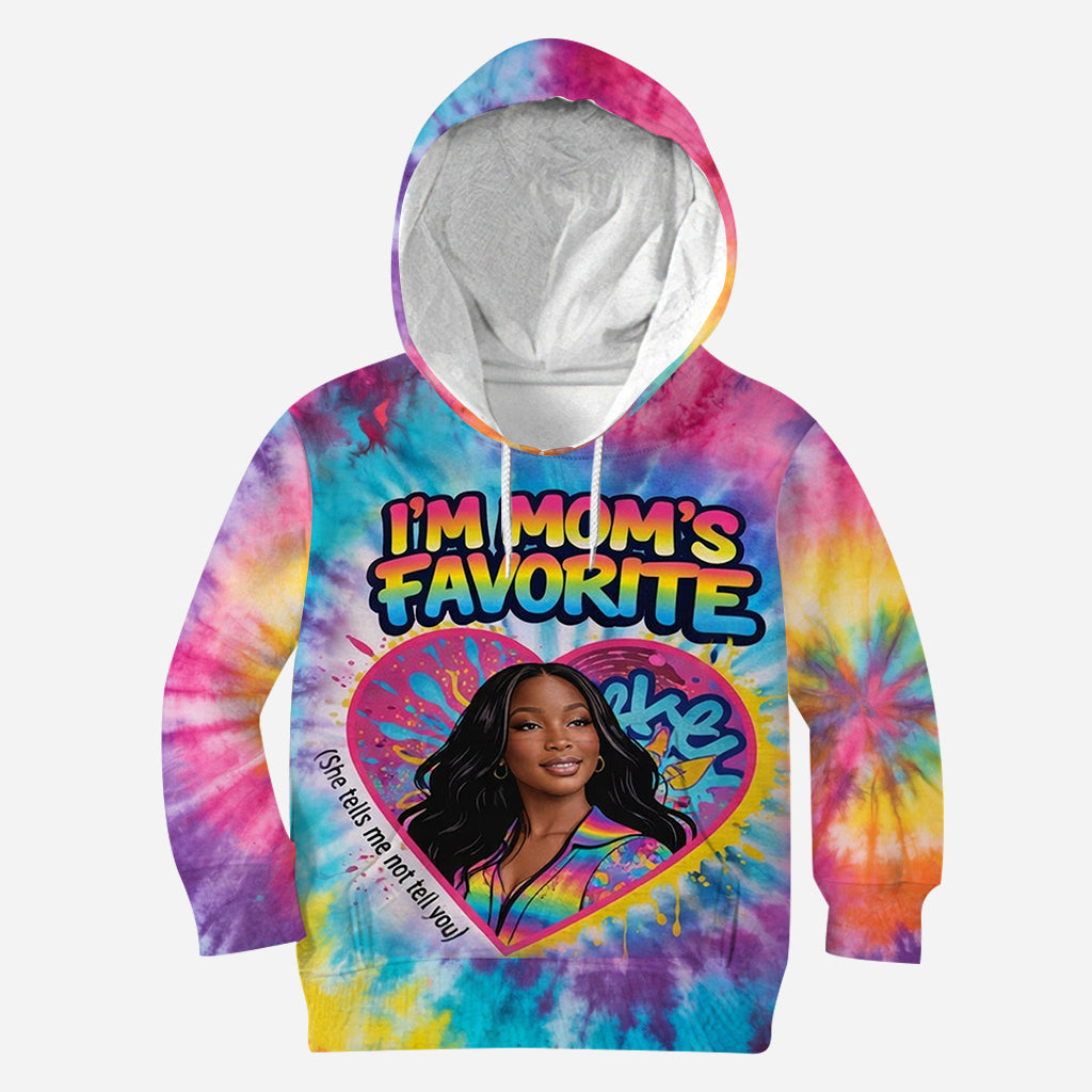 Lustiges Muttertagsgeschenk, Mamas Favorit - Personalisierte Mutter All Over Shirt