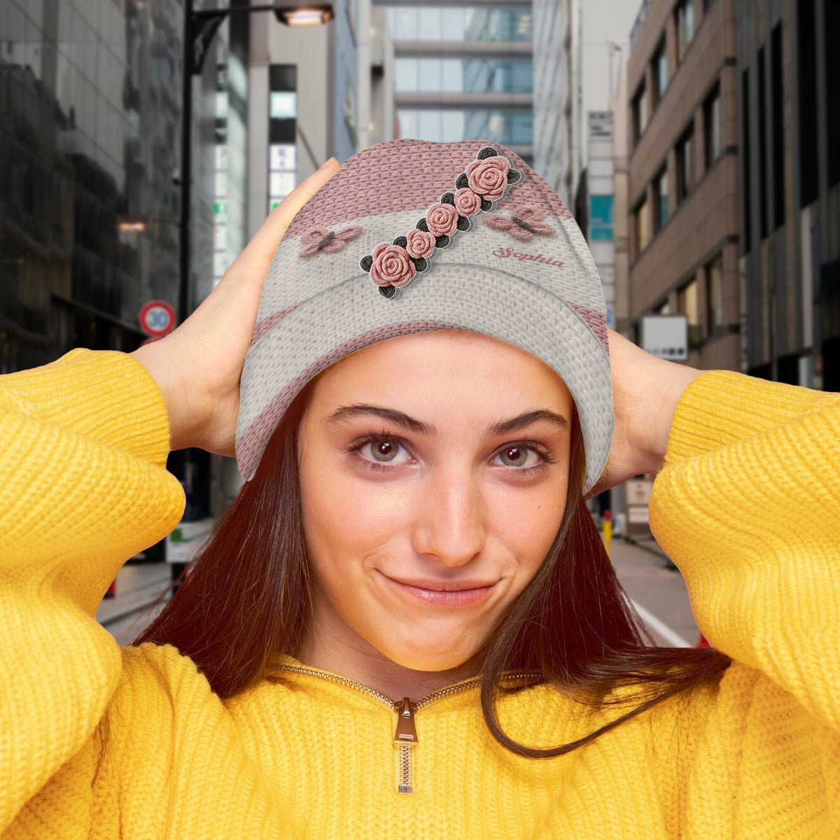 Backbegeisterte – Personalisierte Backmütze mit Aufnähern