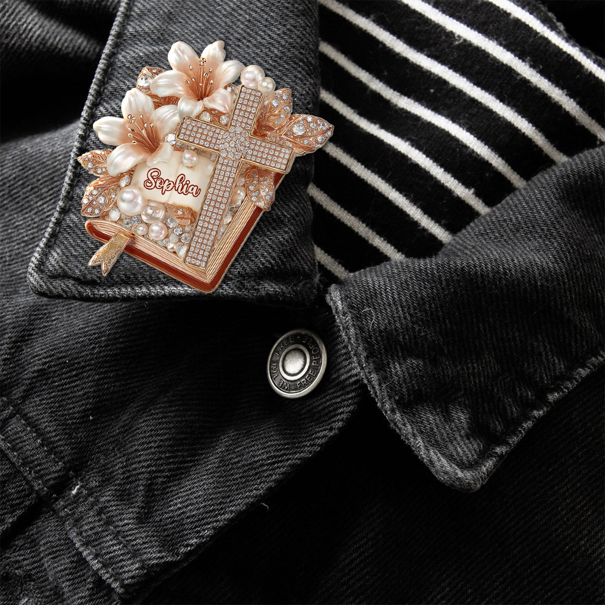 Believe - Personalized Christian Pin