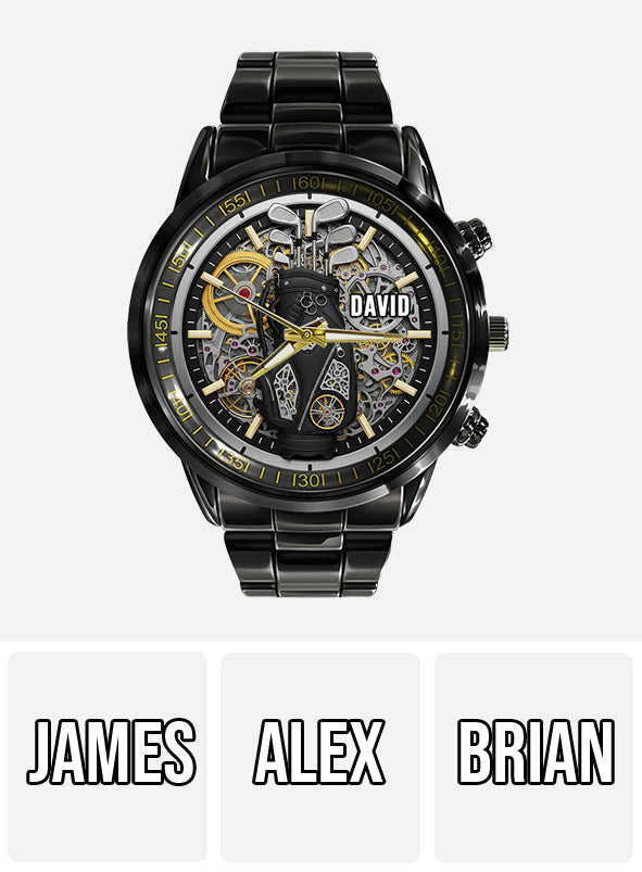 Golf ist mein Leben – personalisierte Golf-Handuhr