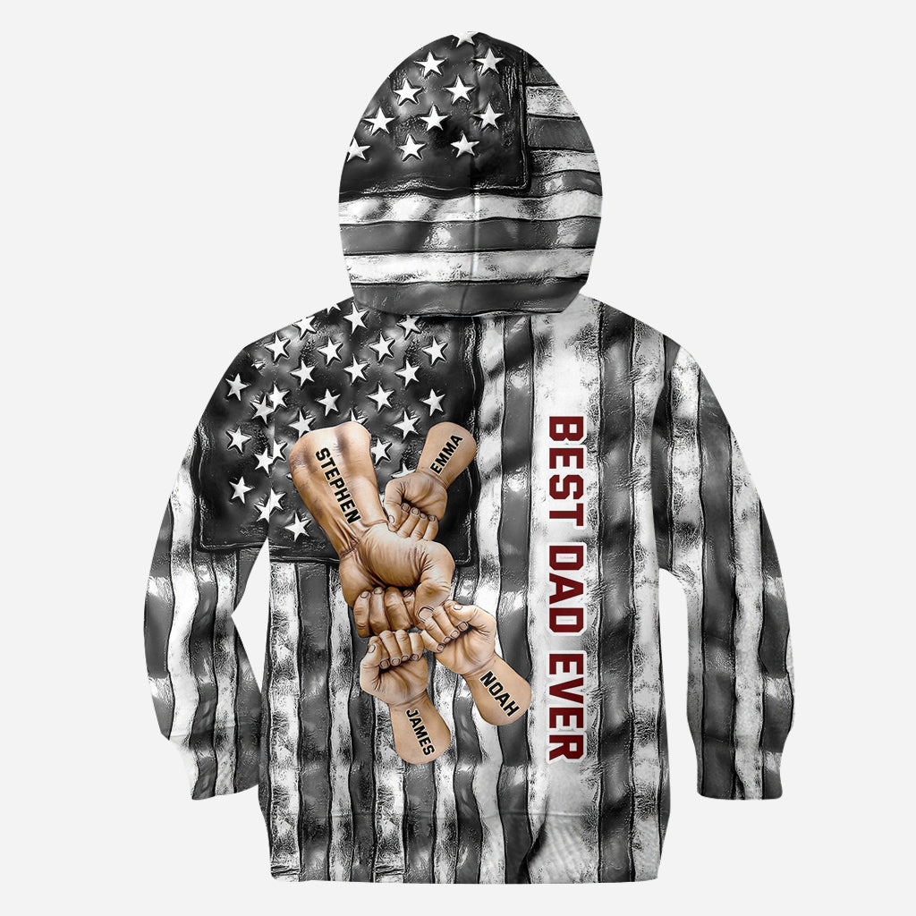 Bester Papa aller Zeiten - Personalisiertes Vater-Shirt