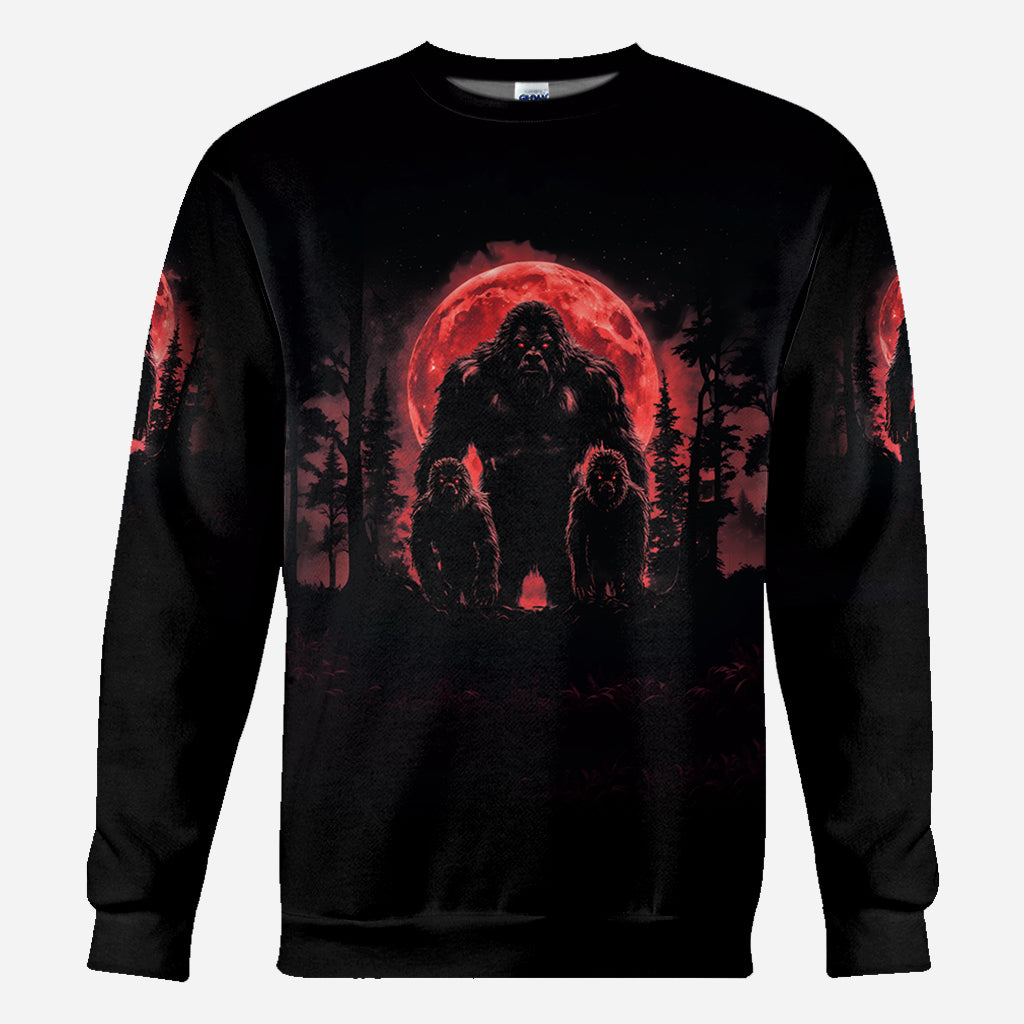 Papasquatch - Personalized Father All Over Shirt