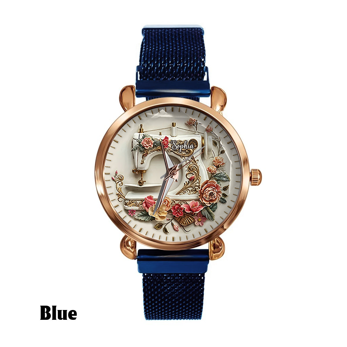 Beautiful Sewing Machine - Personalized Sewing Women Hand Watch