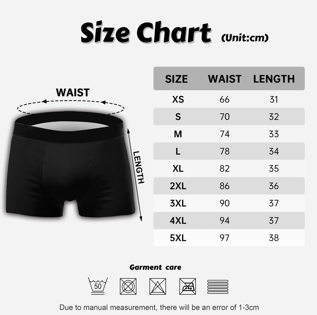 Funny Gift For Him Property Of His Girl - Personalized Couple Men’s Boxer Briefs