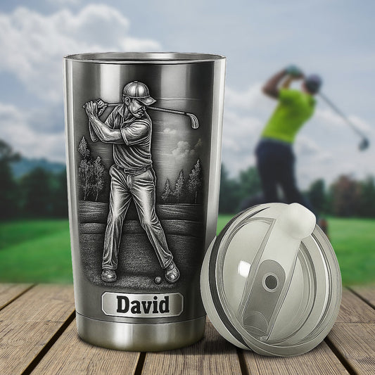Der coolste Golfer – personalisierter Golfbecher