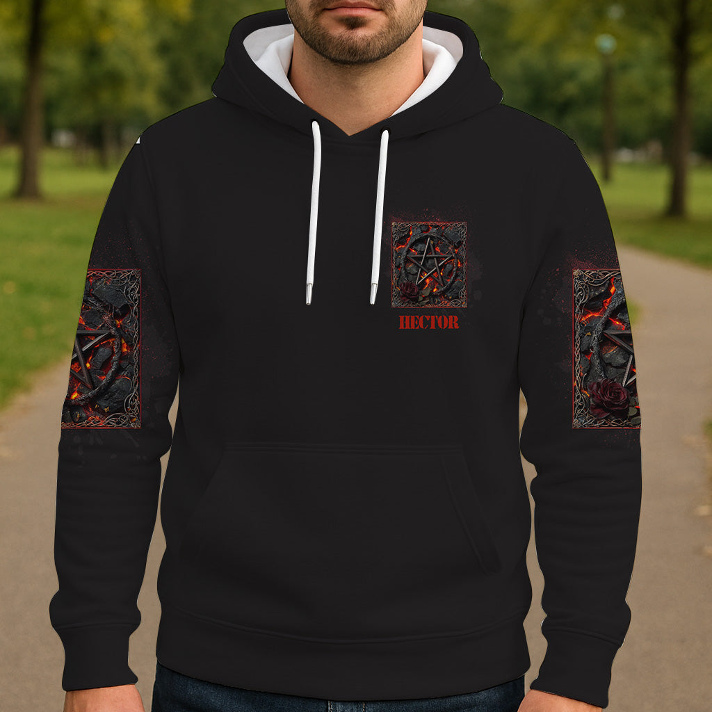 Lila Hexe – Personalisiertes Hexen-Shirt