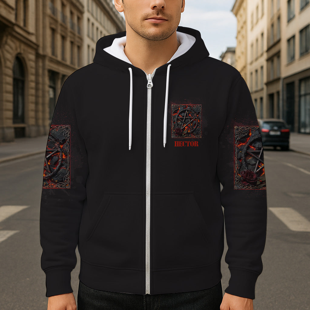 Lila Hexe – Personalisiertes Hexen-Shirt