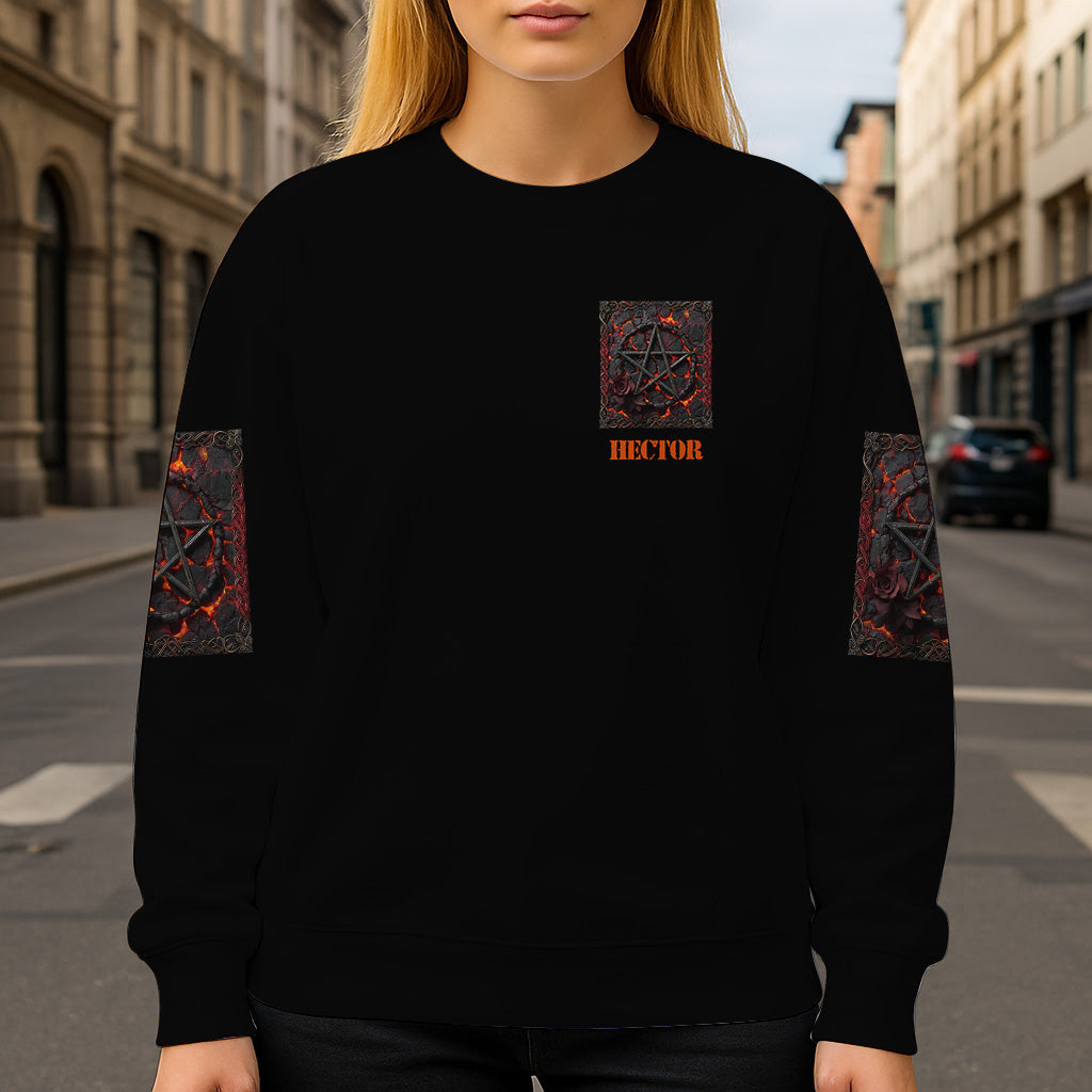 Purple Witch - Personalized Witch All Over Shirt