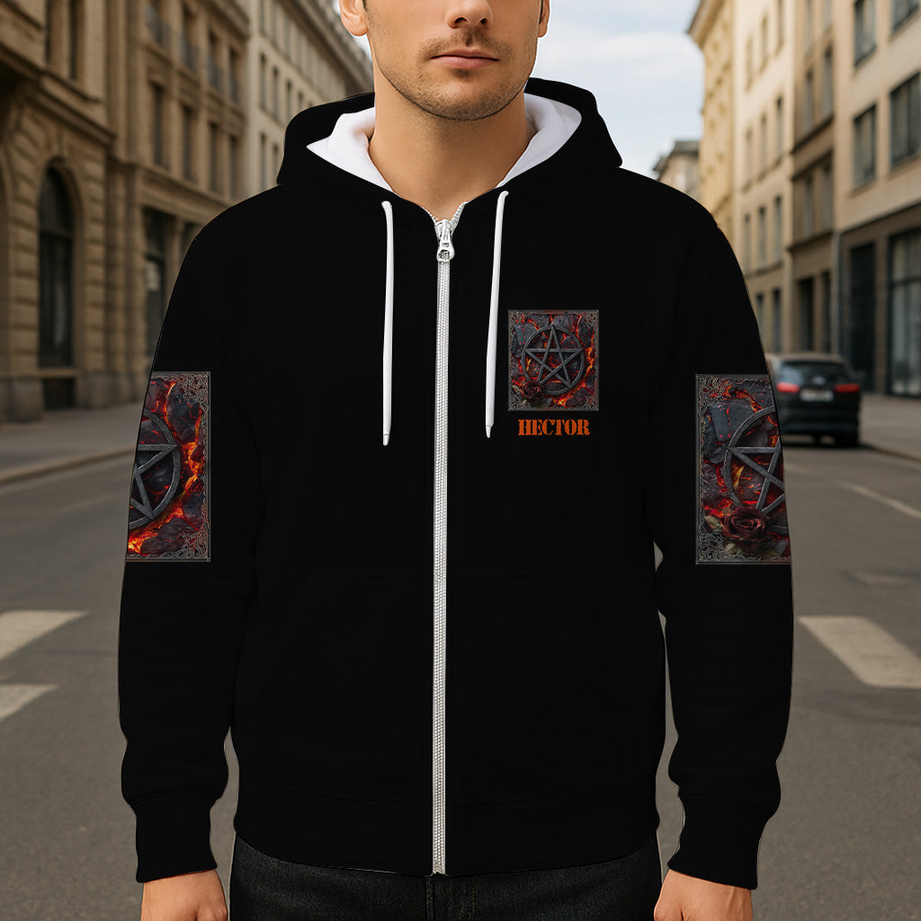 Lila Hexe – Personalisiertes Hexen-Shirt