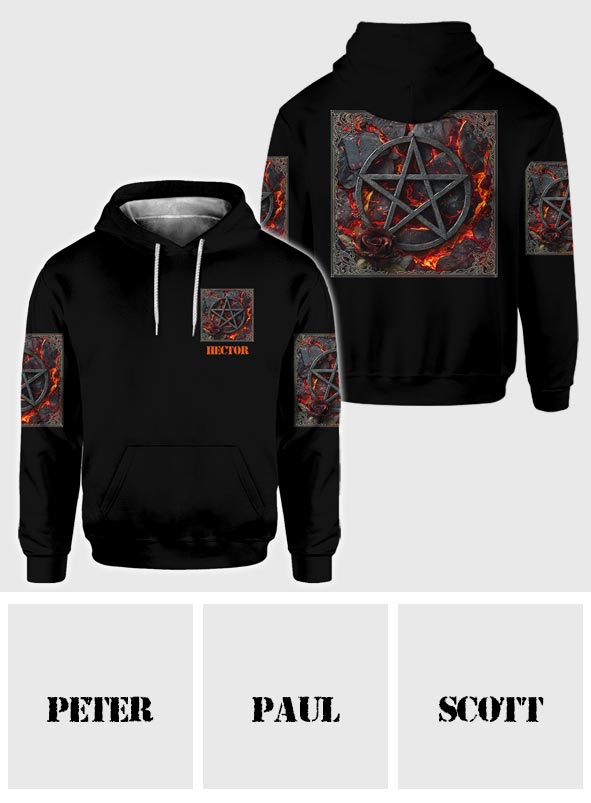 Lila Hexe – Personalisiertes Hexen-Shirt