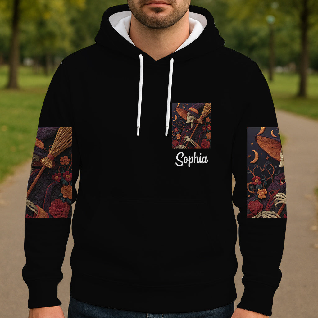 Purple Witch - Personalized Witch All Over Shirt