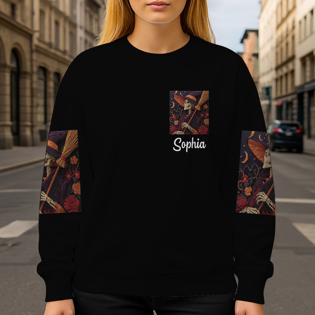 Purple Witch - Personalized Witch All Over Shirt