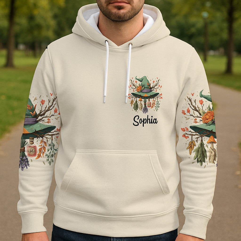 Purple Witch - Personalized Witch All Over Shirt