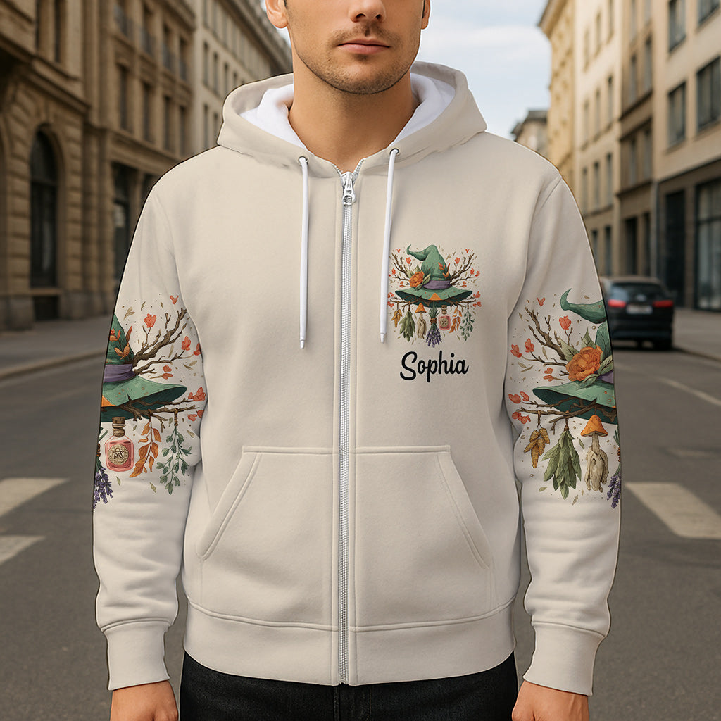 Purple Witch - Personalized Witch All Over Shirt