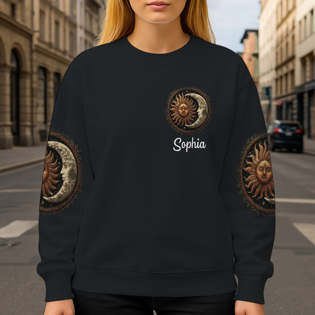 Purple Witch - Personalized Witch All Over Shirt