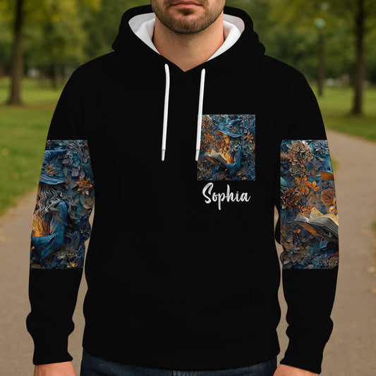 Lila Hexe – Personalisiertes Hexen-Shirt