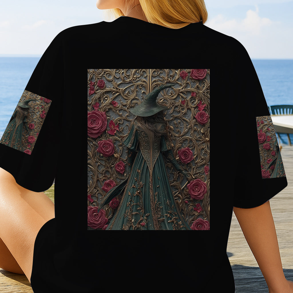 Lila Hexe – Personalisiertes Hexen-Shirt