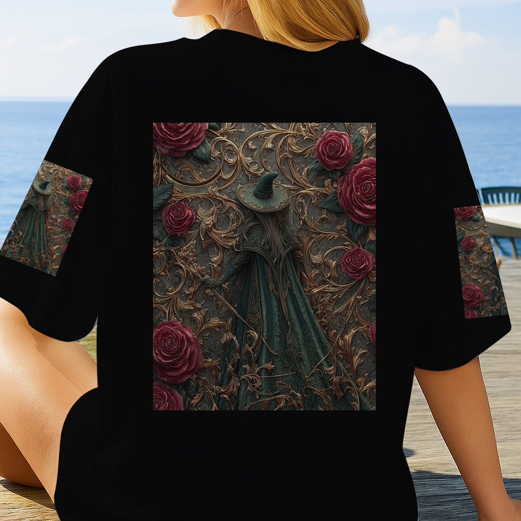 Purple Witch - Personalized Witch All Over Shirt